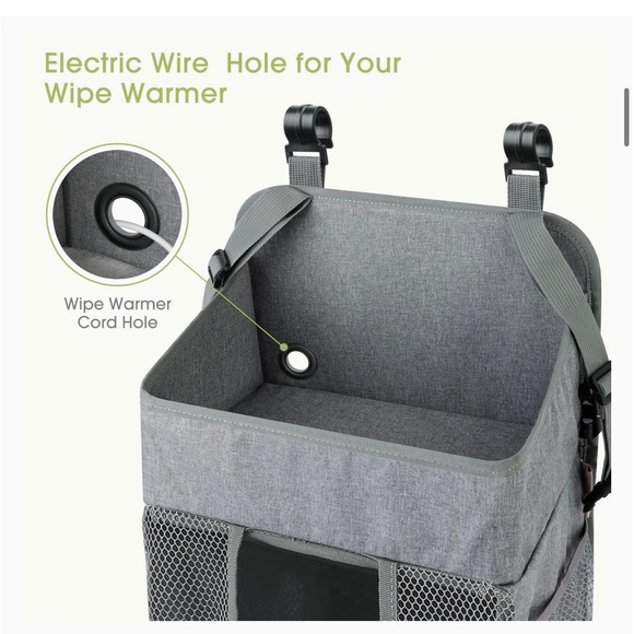 NEW, Maliton Baby Hanging Changing Table Diaper Organizer - Picture 11 of 13